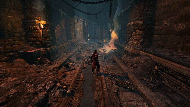 Illustration for article titled New Castlevania: Lords of Shadow Screens Start With Creeping Coffins